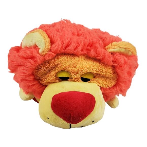 Mushabelly Lion Pillow Snoring Sound Plush Stuffed Animal Toy Yellow Orange 19" - Picture 1 of 10